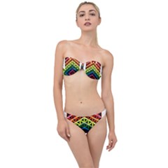 Hamsa Classic Bandeau Bikini Set by CruxMagic