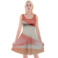 Martian Snow Reversible Velvet Sleeveless Dress