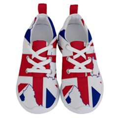 Union Jack Flag Map Of Northern Ireland Running Shoes by abbeyz71