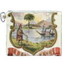 Historical Florida Coat of Arms Canvas Cosmetic Bag (XXXL) View1