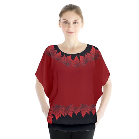 Canada Maple Leaf Blouse by CanadaSouvenirs