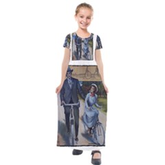 Bicycle 1763283 1280 Kids  Short Sleeve Maxi Dress by vintage2030