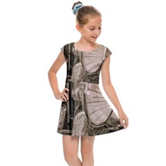 Flea Market Redord Player Kids Cap Sleeve Dress by vintage2030