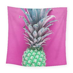 Green Pineapple Square Tapestry (large)