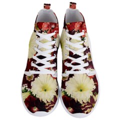 Flowers 1776585 1920 Men s Lightweight High Top Sneakers by vintage2030