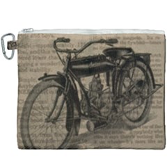 Bicycle Letter Canvas Cosmetic Bag (xxxl) by vintage2030