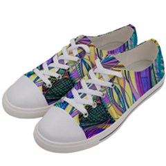 Happy  Women s Low Top Canvas Sneakers by nicholakarma