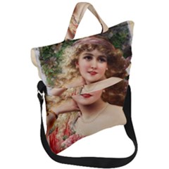 Vintage 1501576 1280 Fold Over Handle Tote Bag by vintage2030