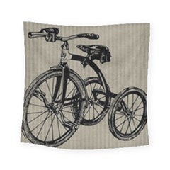 Tricycle 1515859 1280 Square Tapestry (small) by vintage2030