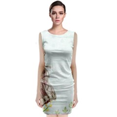Background 1426677 1920 Sleeveless Velvet Midi Dress by vintage2030