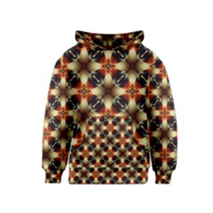 Kaleidoscope Image Background Kids  Pullover Hoodie by Sapixe