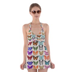 Butterfly 1126264 1920 Halter Dress Swimsuit  by vintage2030