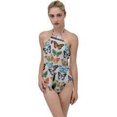 Butterfly 1126264 1920 Go With The Flow One Piece Swimsuit by vintage2030