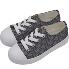 Damask 937606 960 720 Kids  Low Top Canvas Sneakers by vintage2030