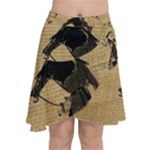 Vintage 1060201 1920 Chiffon Wrap Front Skirt