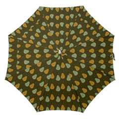 Pears Brown Straight Umbrellas by snowwhitegirl