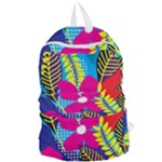 Design Decoration Decor Floral Pattern Foldable Lightweight Backpack