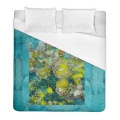 Bloom In Vintage Ornate Style Duvet Cover (full/ Double Size) by pepitasart