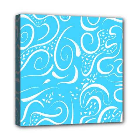 Scribble Reason Design Pattern Mini Canvas 8  X 8  (stretched) by Simbadda