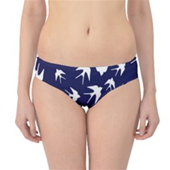 Birds Pattern Hipster Bikini Bottoms by Valentinaart