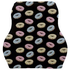 Donuts Pattern Car Seat Velour Cushion  by Valentinaart