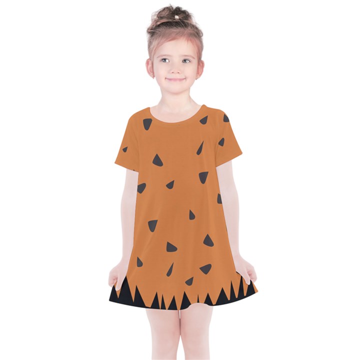 flintstone Kids  Simple Cotton Dress