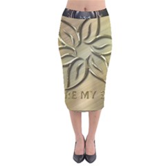 You Are My Star Velvet Midi Pencil Skirt by NSGLOBALDESIGNS2