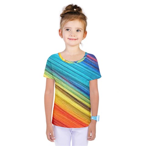 Rainbow Kids  One Piece Tee by NSGLOBALDESIGNS2