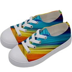 Rainbow Kids  Low Top Canvas Sneakers by NSGLOBALDESIGNS2