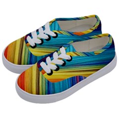 Rainbow Kids  Classic Low Top Sneakers by NSGLOBALDESIGNS2