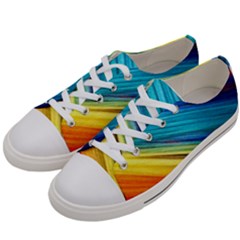 Rainbow Women s Low Top Canvas Sneakers by NSGLOBALDESIGNS2