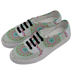 Flower Abstract Floral Men s Classic Low Top Sneakers by Simbadda