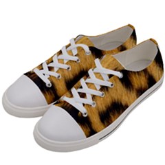 Animal Print Leopard Women s Low Top Canvas Sneakers by NSGLOBALDESIGNS2