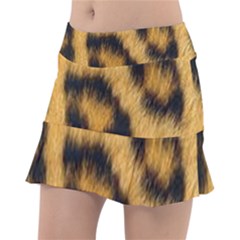 Animal Print Leopard Tennis Skirt by NSGLOBALDESIGNS2