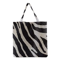 Zebra Print Grocery Tote Bag by NSGLOBALDESIGNS2