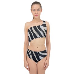 Zebra Print Spliced Up Two Piece Swimsuit by NSGLOBALDESIGNS2