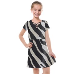 Zebra Print Kids  Cross Web Dress by NSGLOBALDESIGNS2