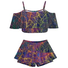 Background Desktop Pattern Abstract Kids  Off Shoulder Skirt Bikini by Nexatart