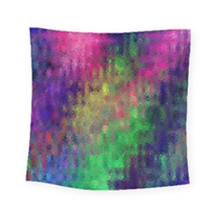 Background Abstract Art Color Square Tapestry (small) by Nexatart