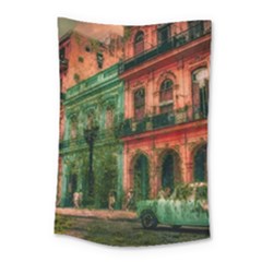 Havana Cuba Architecture Capital Small Tapestry by Nexatart