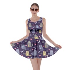 Dancing Cat Skater Dress by MuttCafe
