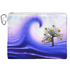 Composing Nature Background Graphic Canvas Cosmetic Bag (xxl) by Sapixe