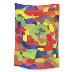 Abstract Art Structure Large Tapestry by Sapixe