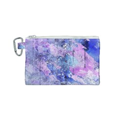 Background Art Abstract Watercolor Canvas Cosmetic Bag (small)