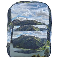 Panoramic Nature Mountain Water Full Print Backpack