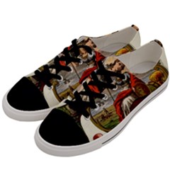 Historical Coat Of Arms Of California Men s Low Top Canvas Sneakers by abbeyz71