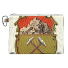 Historical Coat Of Arms Of Colorado Canvas Cosmetic Bag (xl) by abbeyz71