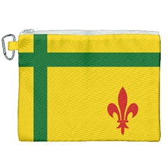 Flag Of The Fransaskois Canvas Cosmetic Bag (xxl) by abbeyz71