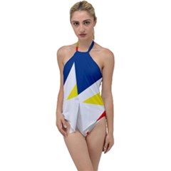 Franco Terreneuviens Flag Go With The Flow One Piece Swimsuit by abbeyz71