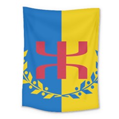 Flag Of Kabylie Region Medium Tapestry by abbeyz71